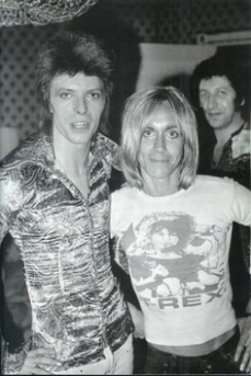 Iggy Pop and David Bowie Photo (early 70s)