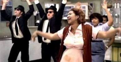 The Blues Brothers Photo (with Aretha Franklin)