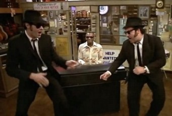 The Blues Brothers Photo (with Ray Charles)