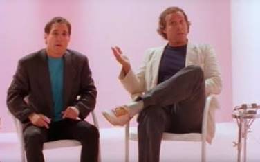 Paul Simon with Chevy Chase